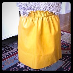 Vegan leather Zara skirt